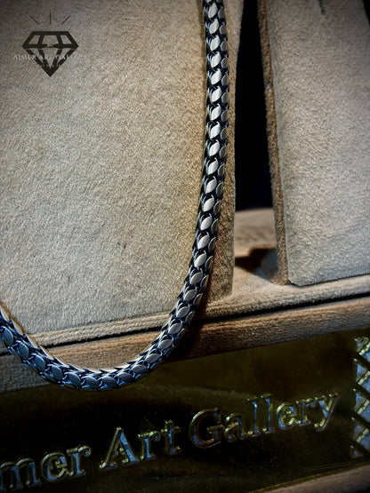 Silver Cuban Link Chain for Men