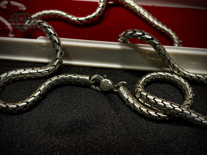 Silver Cuban Link Chain for Men
