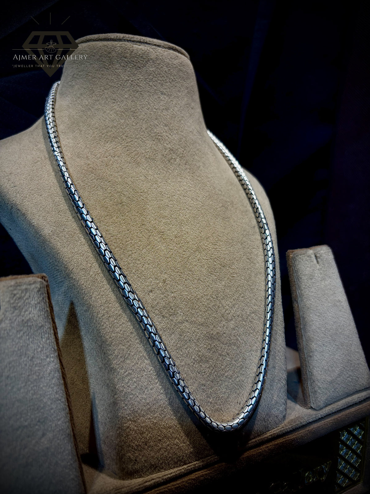 Silver Cuban Link Chain for Men
