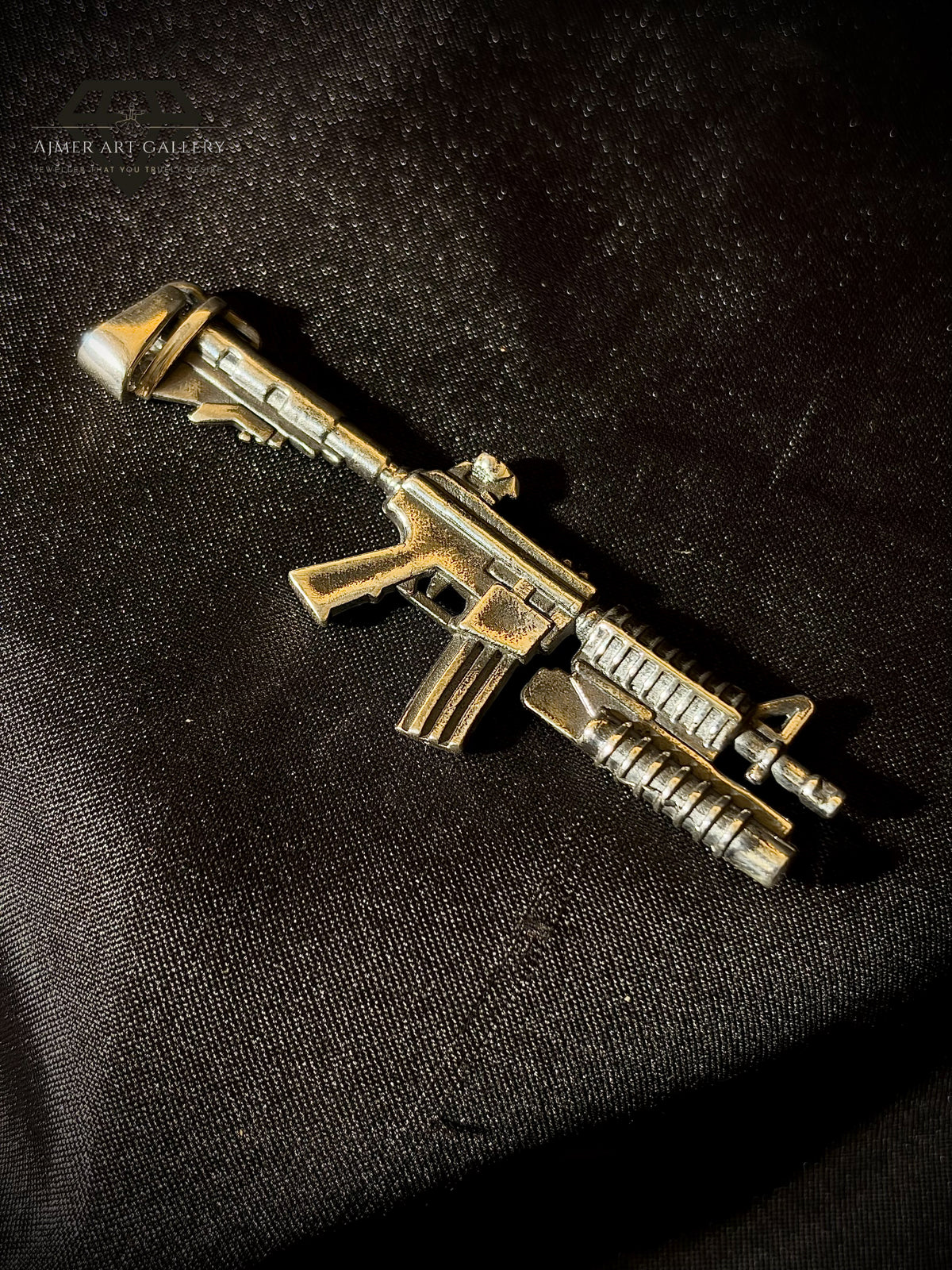 M16 Rifle Pendant for Men