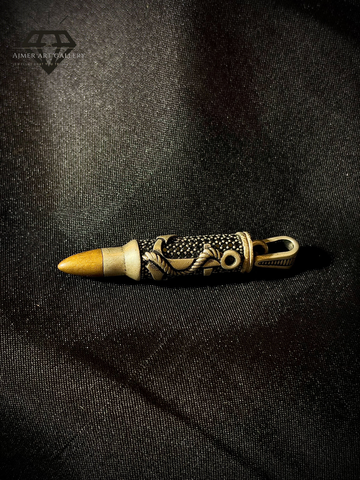 Men's Bullet Anchor Pendant