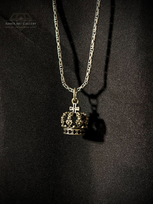 Men's Royal Crown Pendant