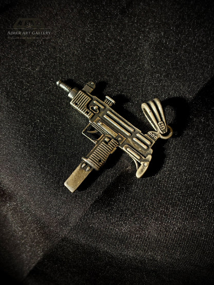 Men's Submachine Gun Pendant