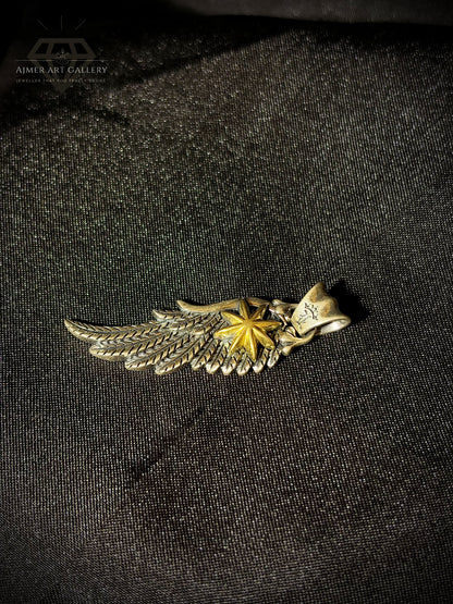 Angel Wing Pendant for Men