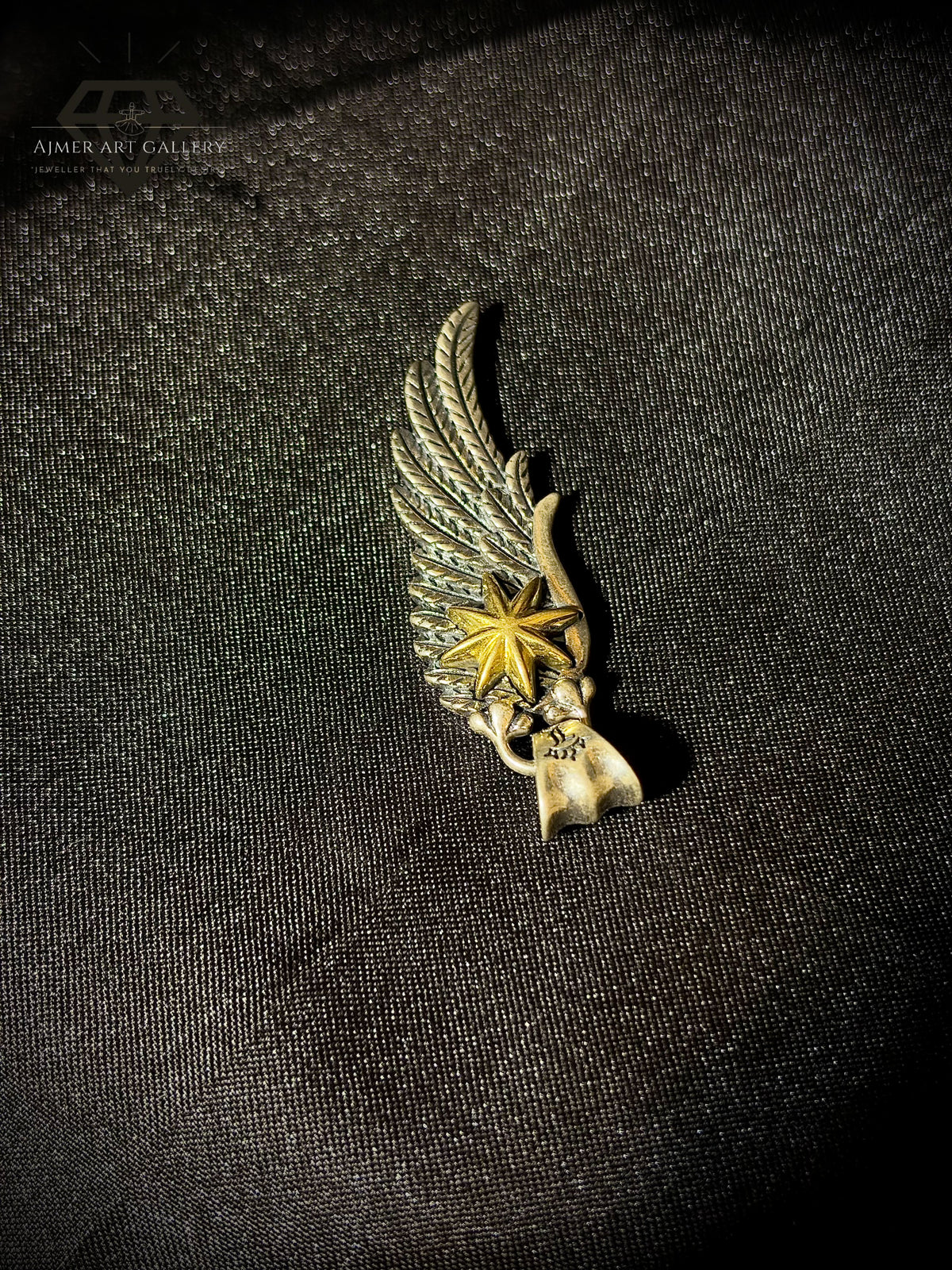 Angel Wing Pendant for Men