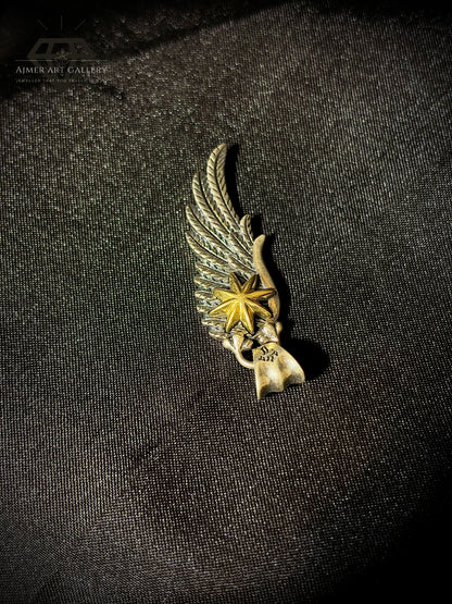 Angel Wing Pendant for Men