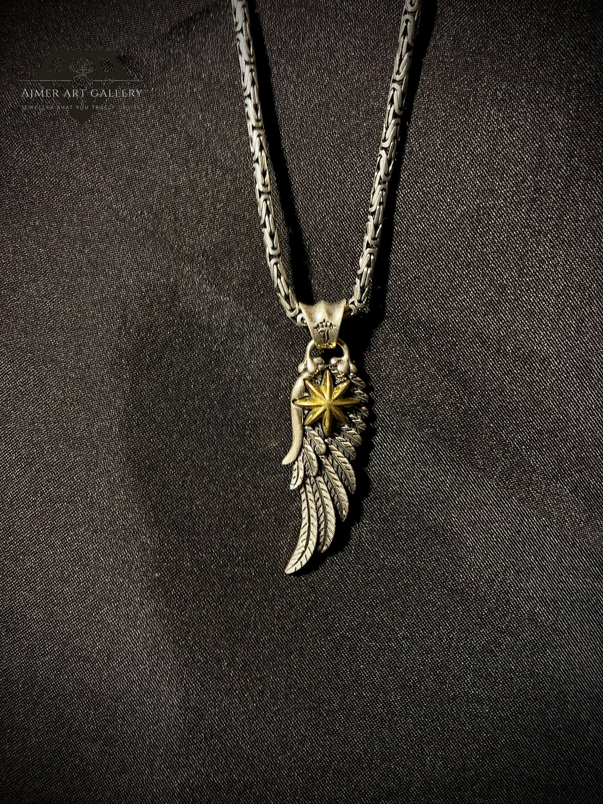 Angel Wing Pendant for Men