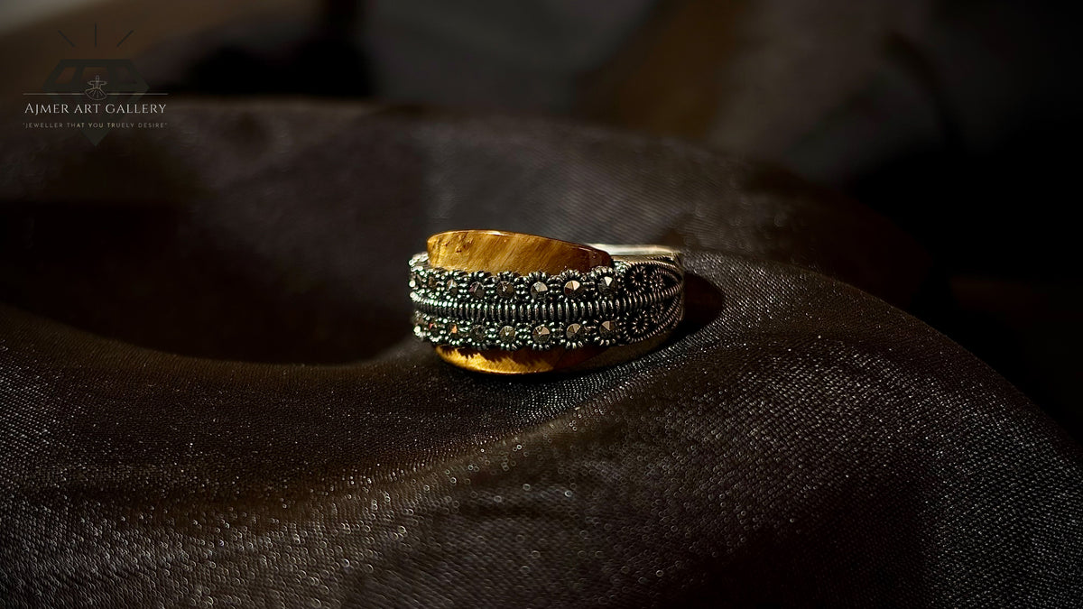 Men's Tiger Eye Ring