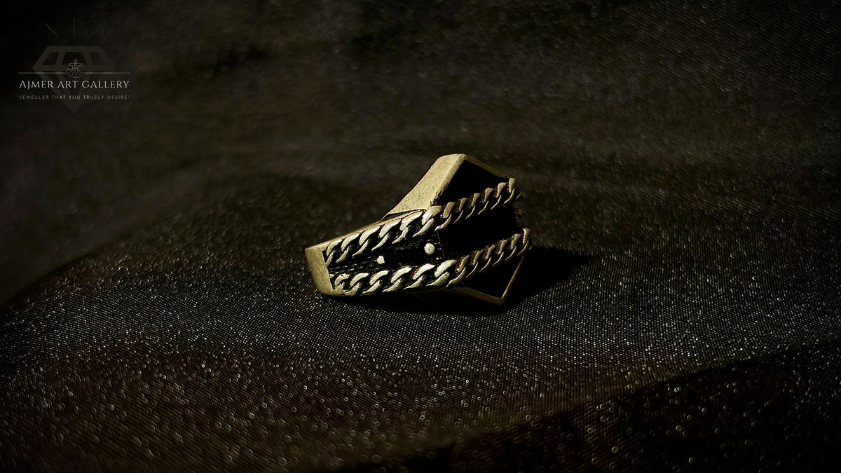 Men's Aqeeq / Agate Ring