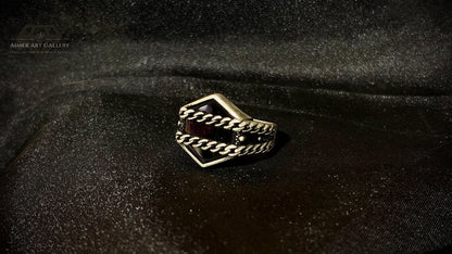 Men's Aqeeq / Agate Ring