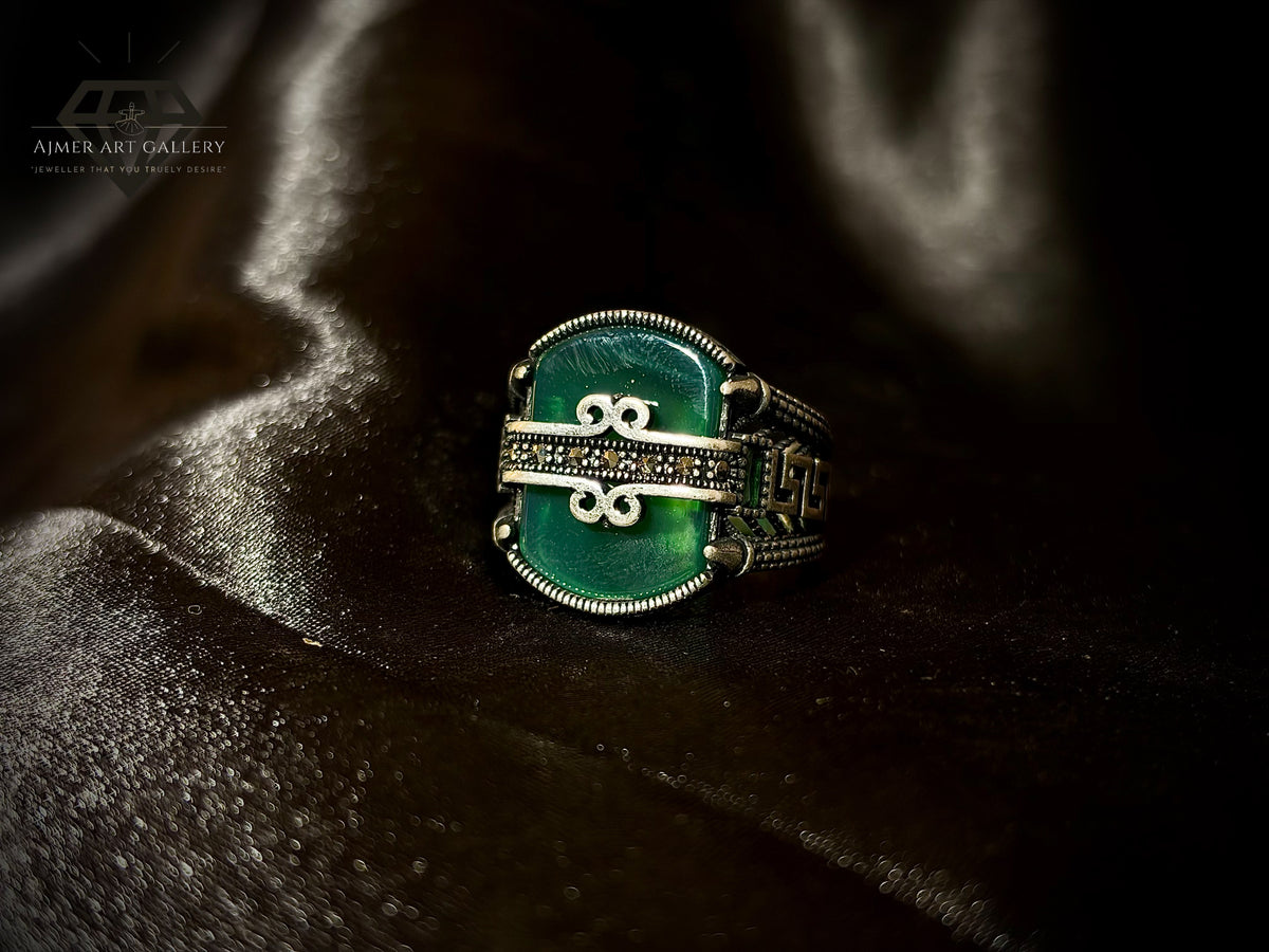 Men's Aqeeq / Agate Ring