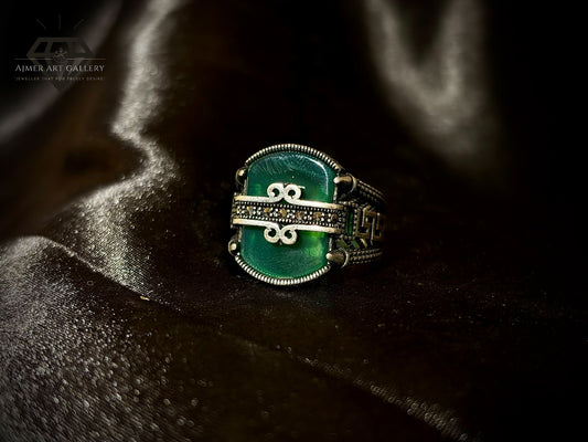 Men's Aqeeq / Agate Ring