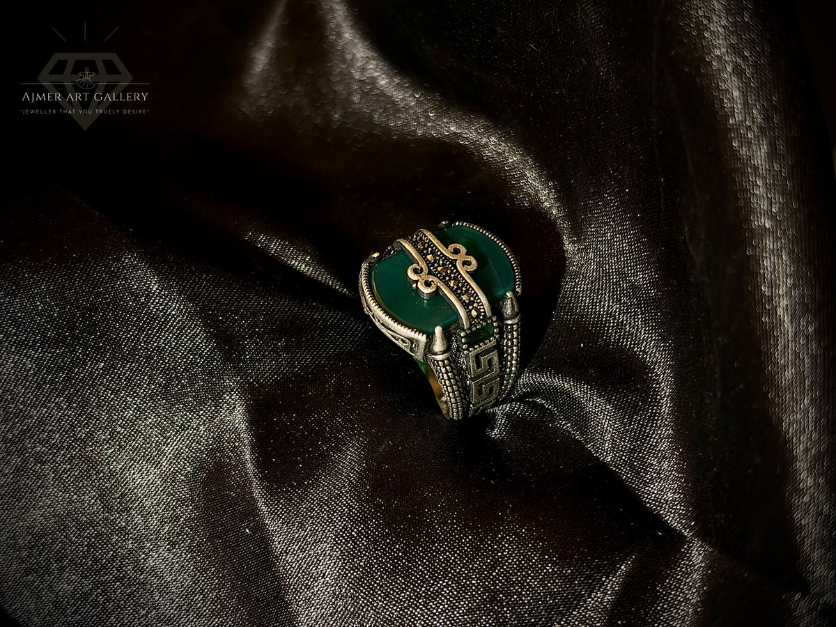 Men's Aqeeq / Agate Ring