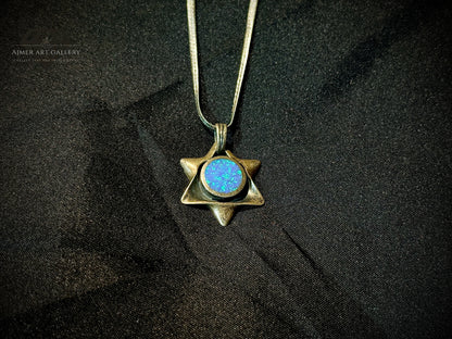 Star Pendant In Silver