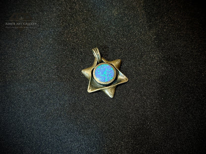 Star Pendant In Silver