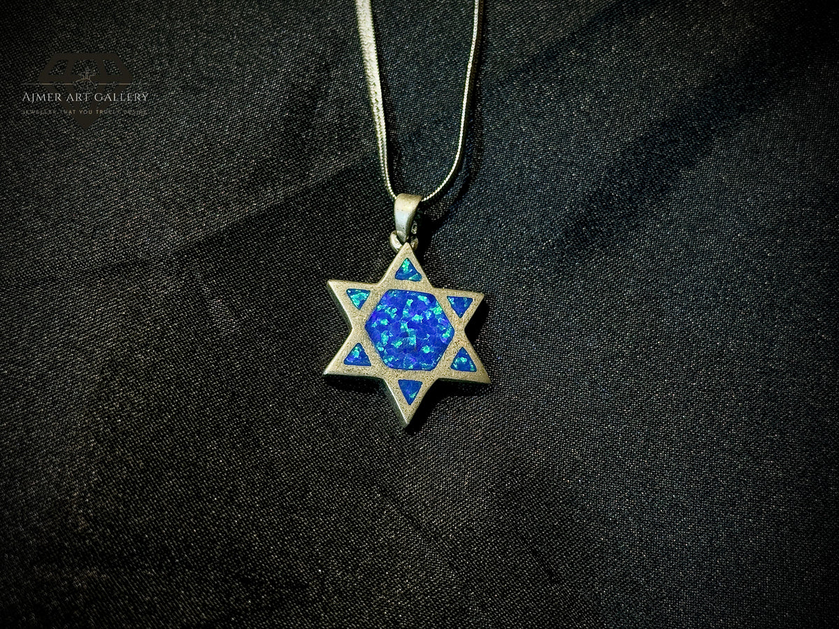 Star Pendant In Silver