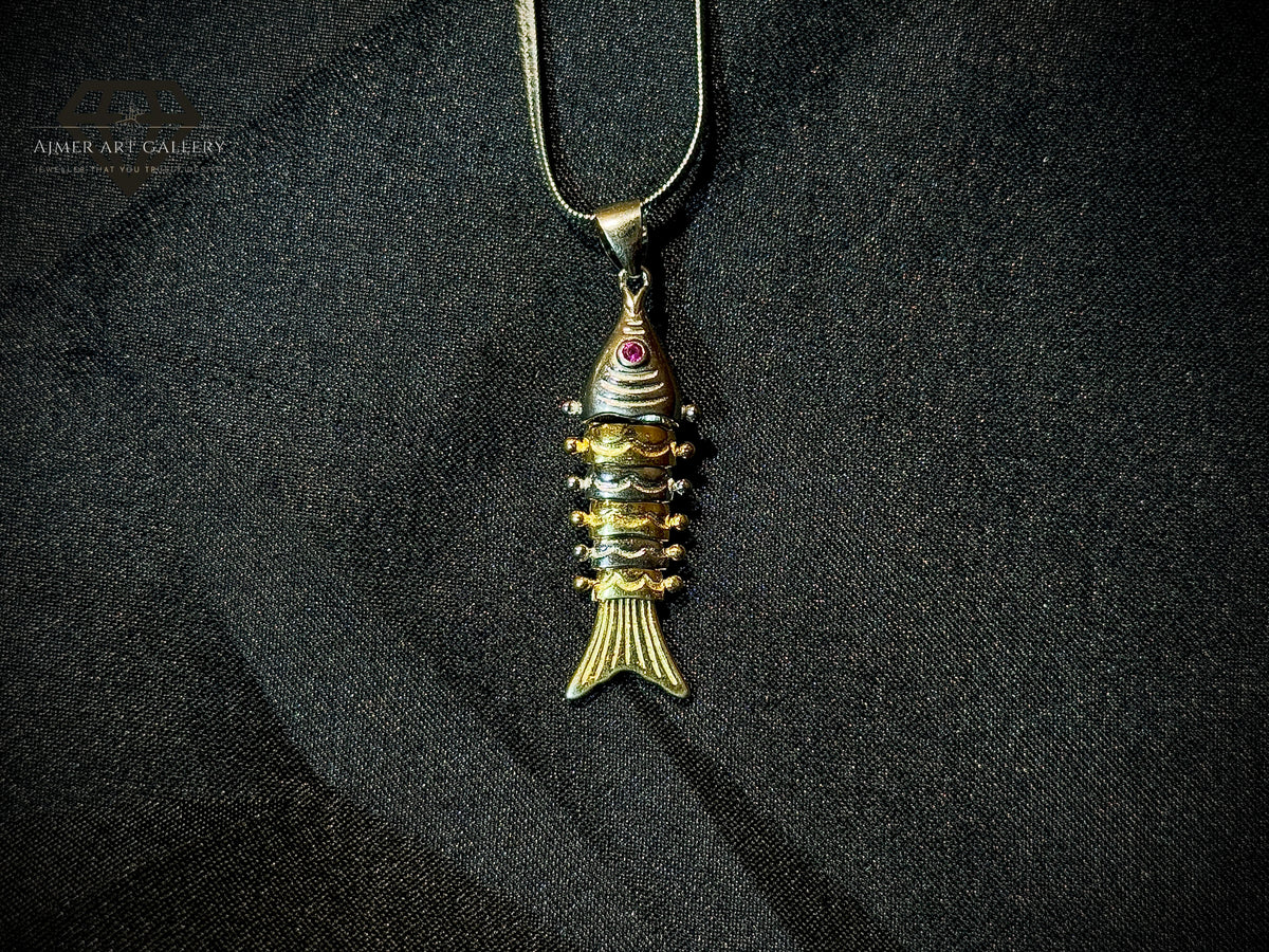 Silver Fish Pendant