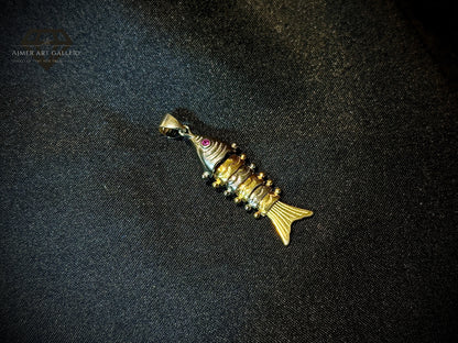 Silver Fish Pendant