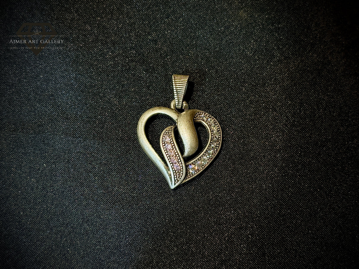 Heart Pendant in Silver