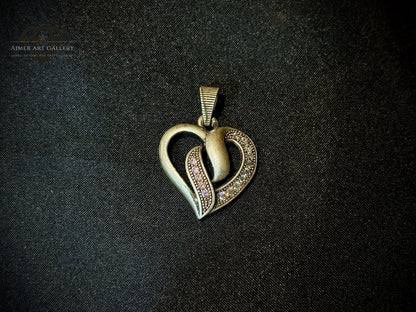 Heart Pendant in Silver