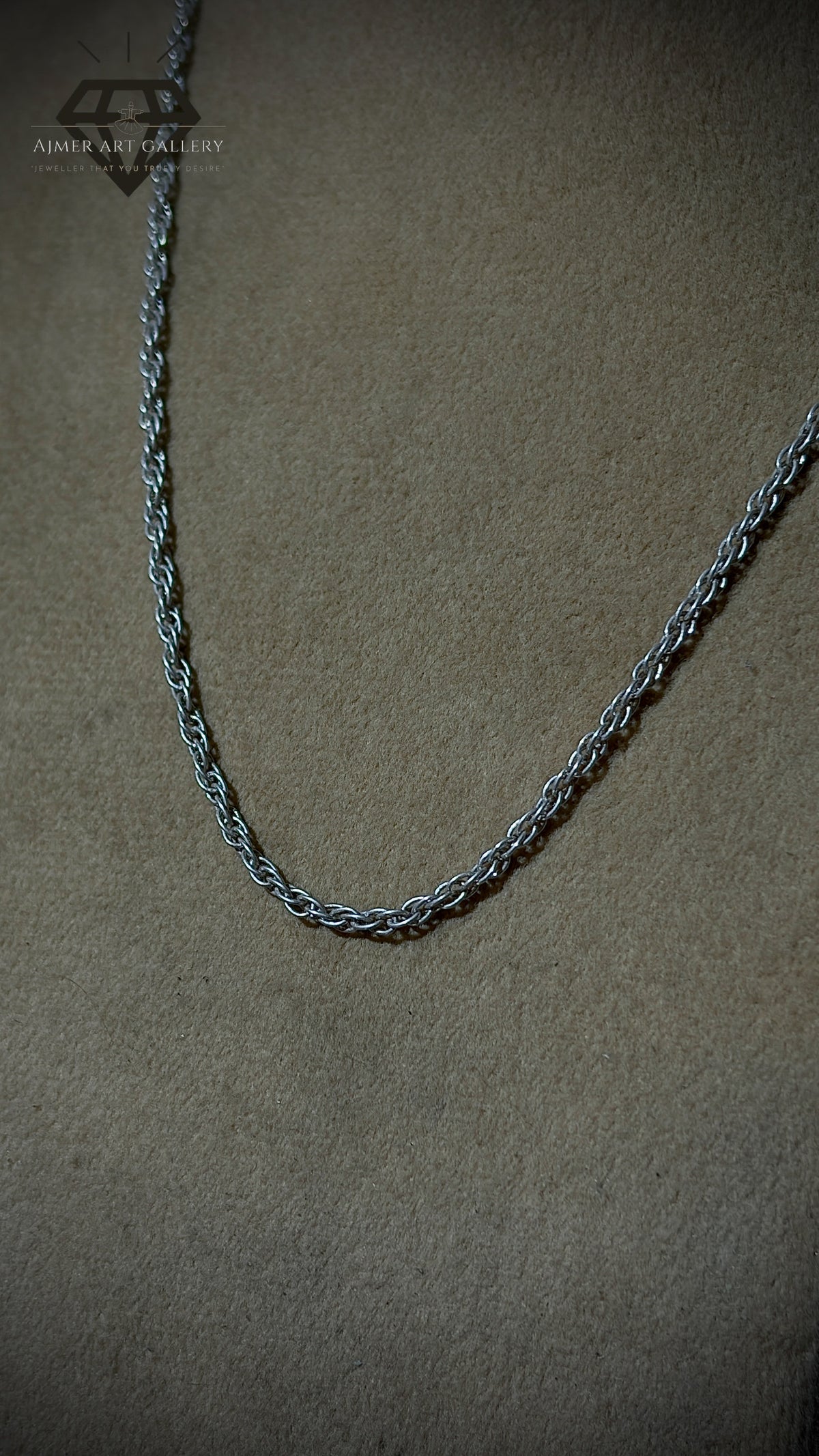 Classic Light Weight Silver Chain