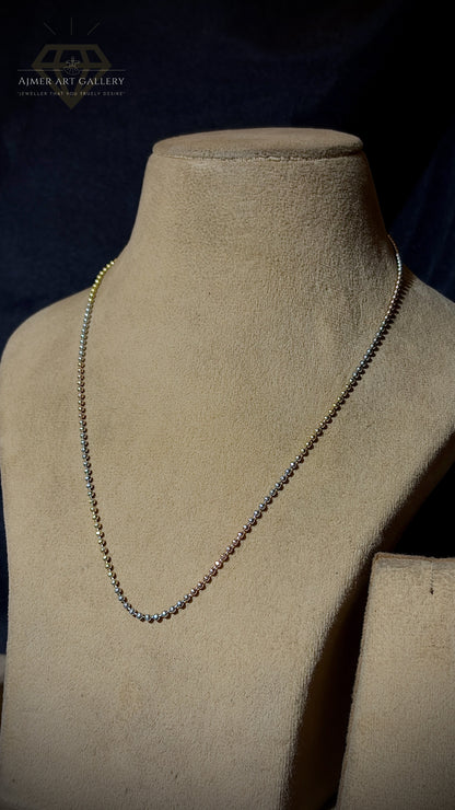Classic Light Weight Silver Chain