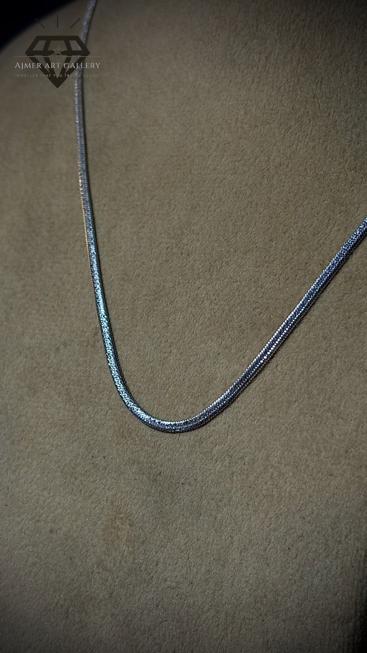 Classic Light Weight Silver Chain