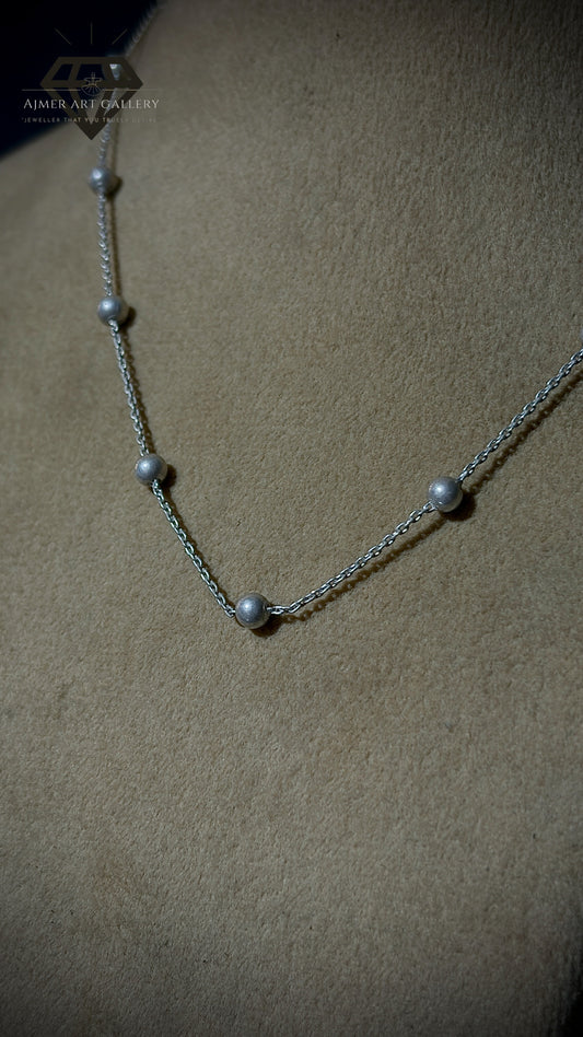 Classic Light Weight Silver Chain