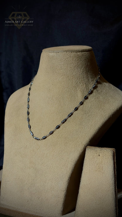 Classic Light Weight Silver Chain