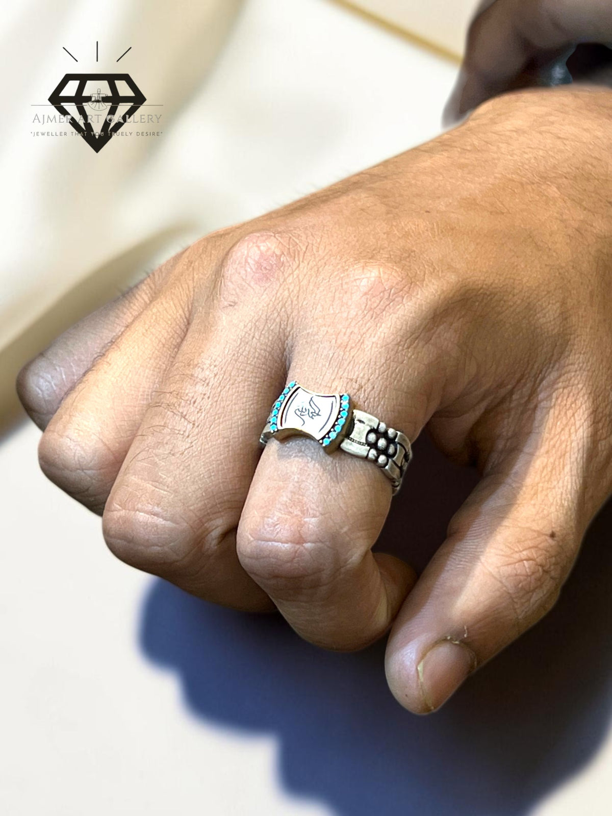 Arabic Calligraphy Ring