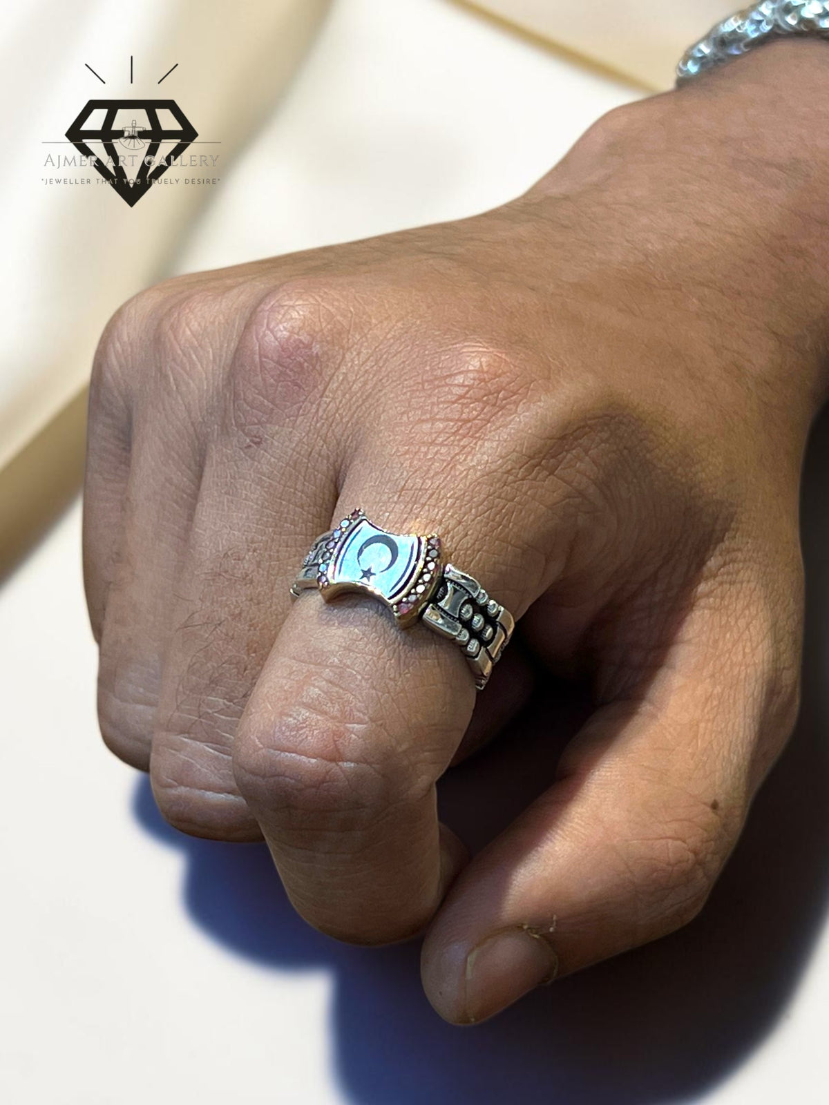 Arabic Calligraphy Ring