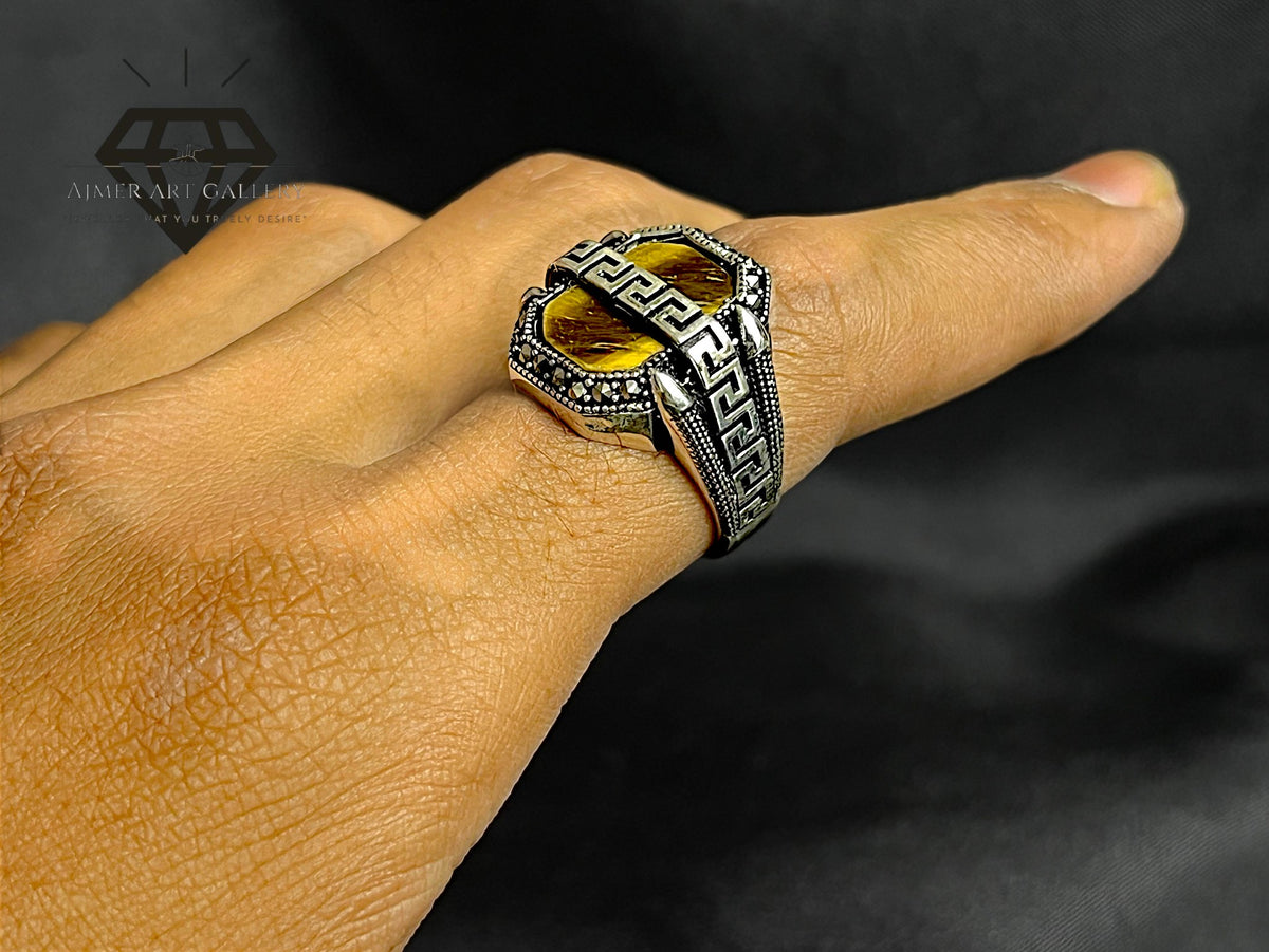Tiger Eye Ring