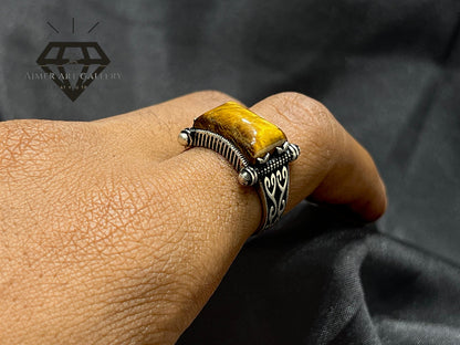 Tiger Eye Ring
