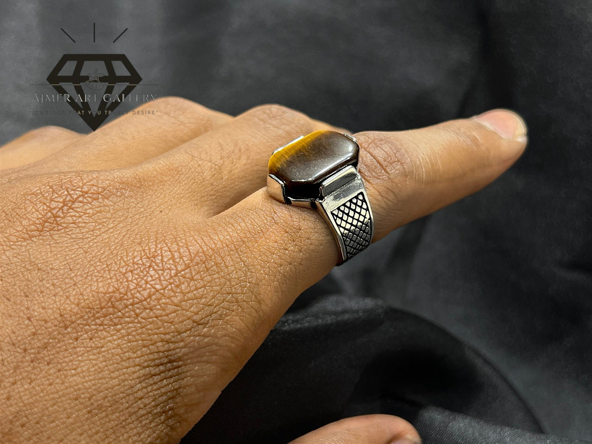 Tiger Eye Ring