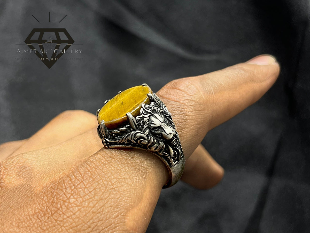 Tiger Eye Ring