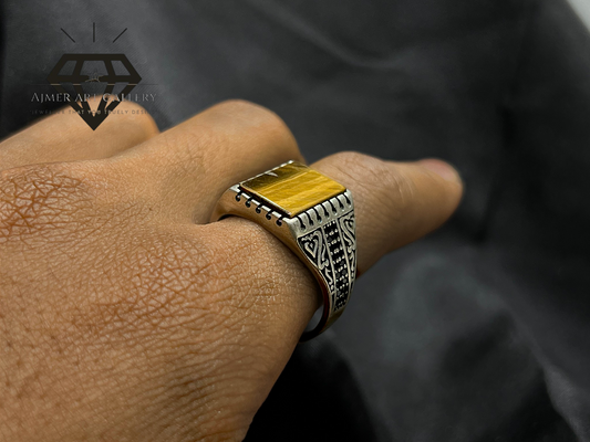 Tiger Eye Ring