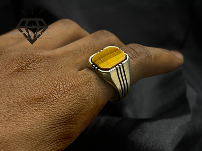 Tiger Eye Ring