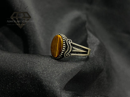 Tiger Eye Ring