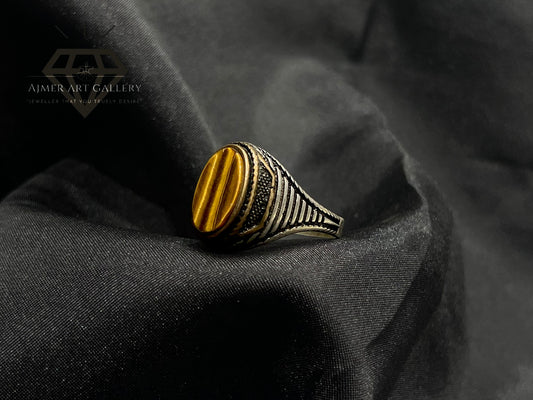 Tiger Eye Ring