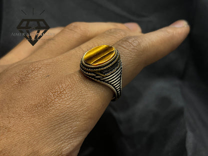 Tiger Eye Ring
