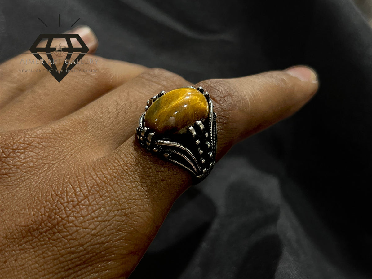 Tiger Eye Ring