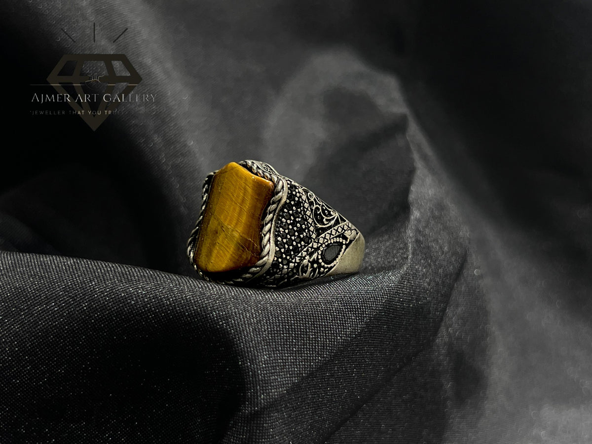 Tiger Eye Ring