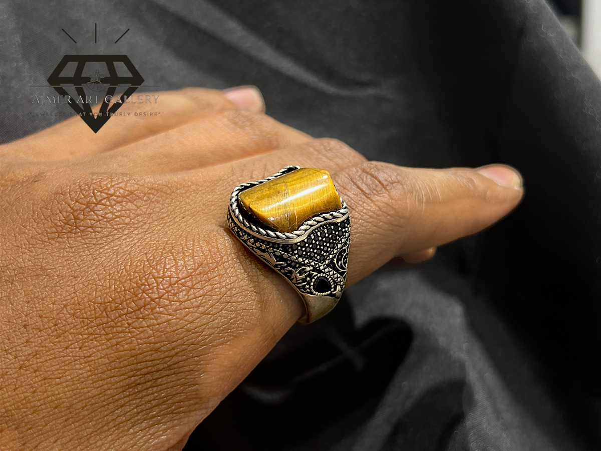 Tiger Eye Ring