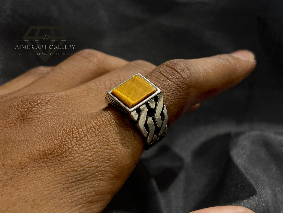 Tiger Eye Ring