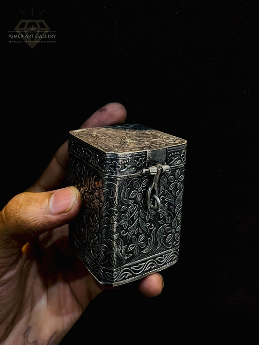 Engraved 92.5 Sterling Silver Box