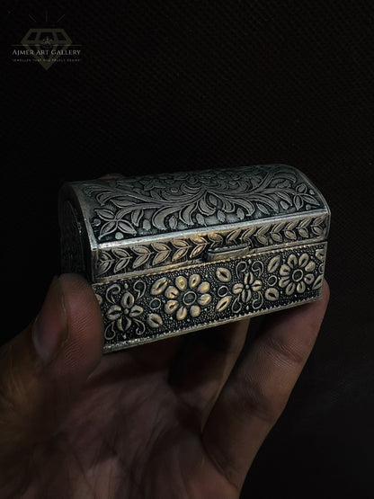 Engraved 92.5 Sterling Silver Box