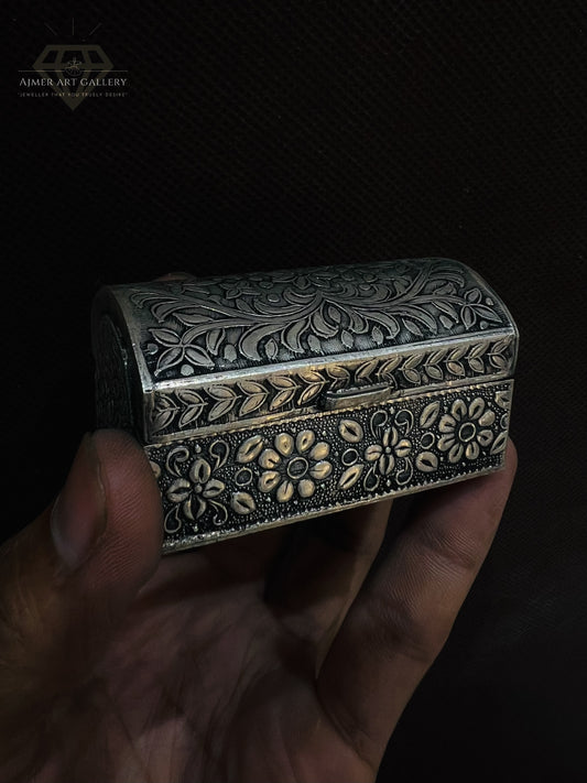 Engraved 92.5 Sterling Silver Box