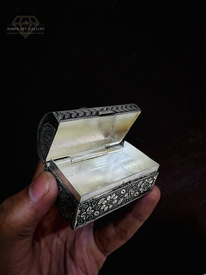 Engraved 92.5 Sterling Silver Box
