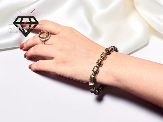 Pyrite Gemstone Bracelet