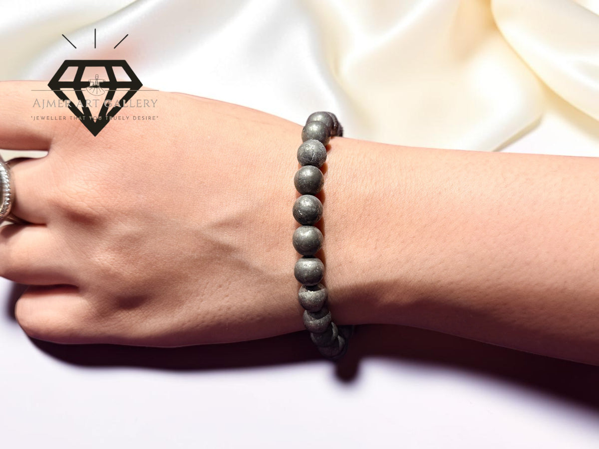 Pyrite Gemstone Bracelet
